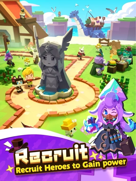 Изображение игры: Monster Land: Builder