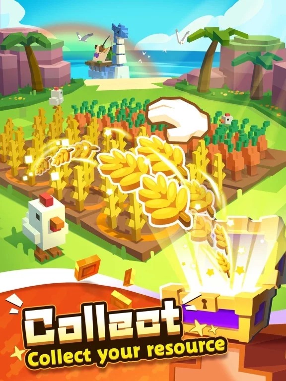 Изображение игры: Monster Land: Builder