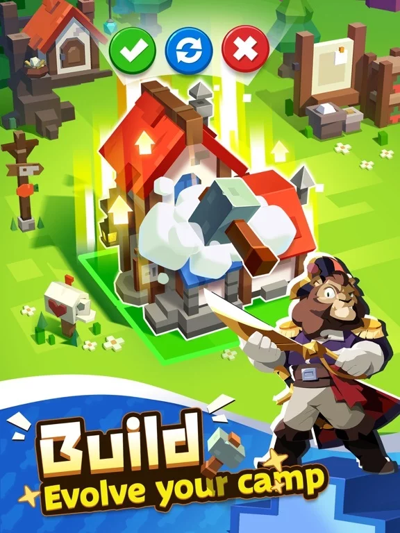 Изображение игры: Monster Land: Builder
