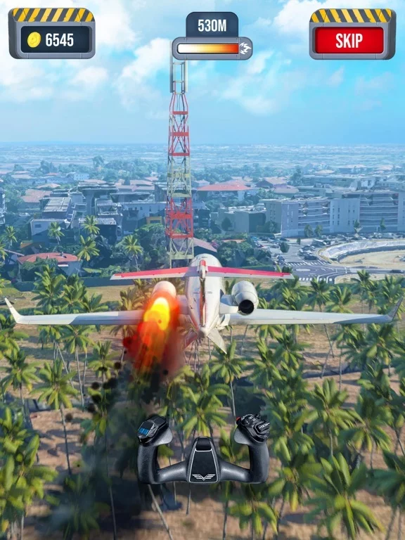 Изображение игры: Plane Emergency Landing