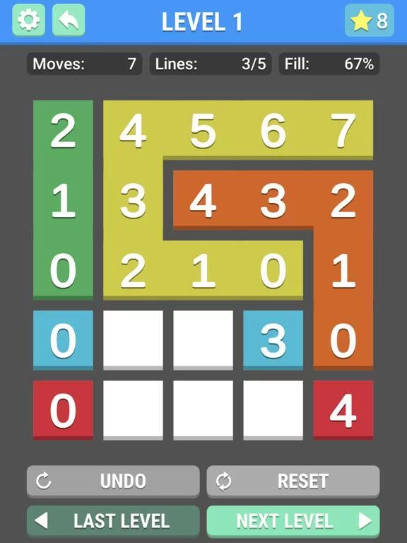 Изображение игры: Number Connect! Connect Em All