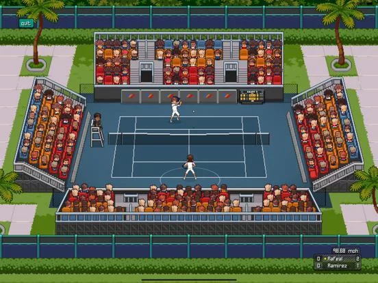 Изображение игры: Pixel Pro Tennis