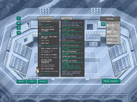Изображение игры: Pixel Pro Tennis