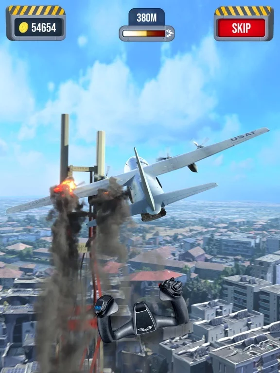Изображение игры: Plane Emergency Landing