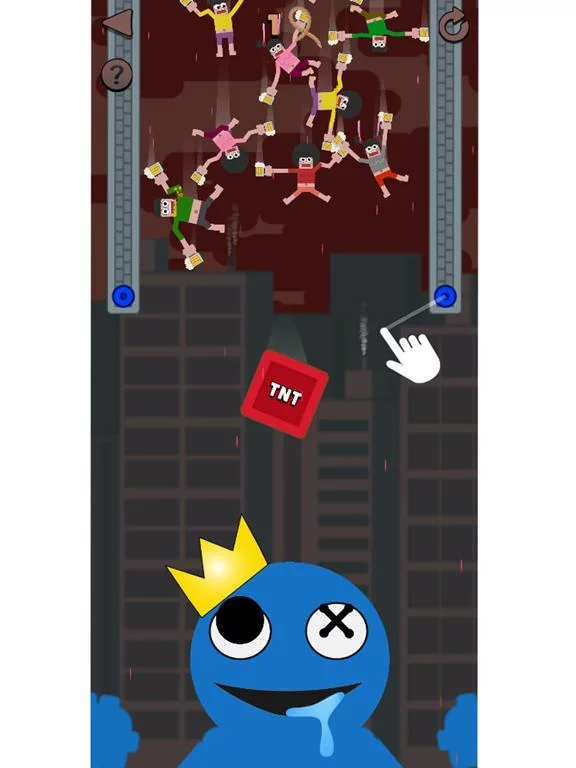 Изображение игры: Fall Boys: Rope Rescue