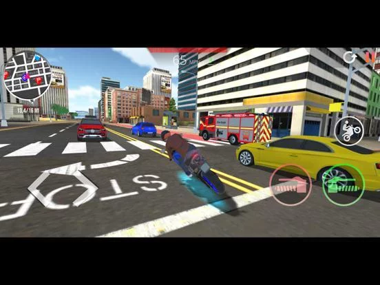 Изображение игры: Motorcycle Real Simulator