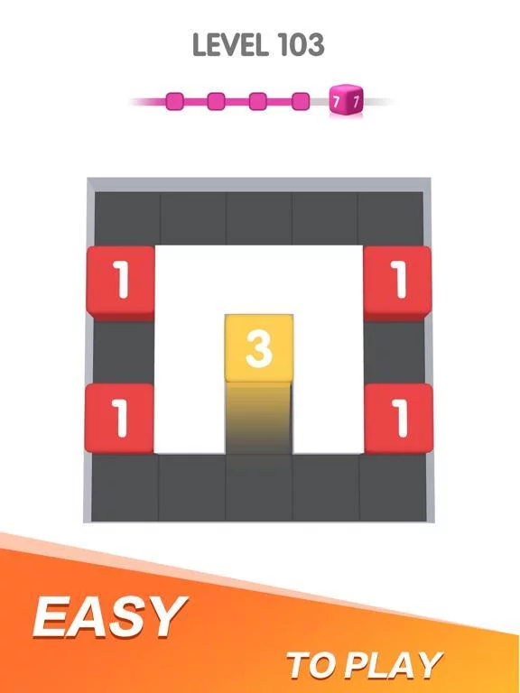 Изображение игры: Number Merge - Cubes Control