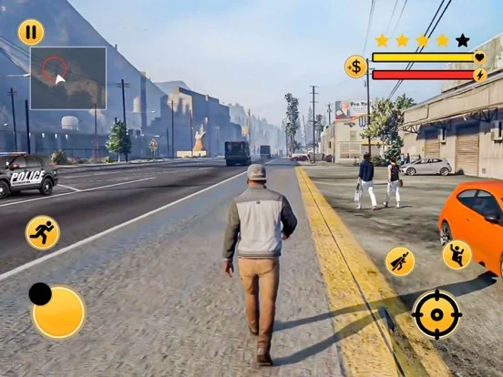 Изображение игры: Grand City Game Auto Vice Town