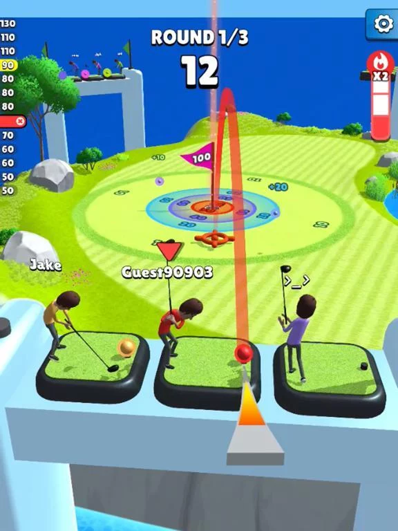 Изображение игры: Golf Royale!