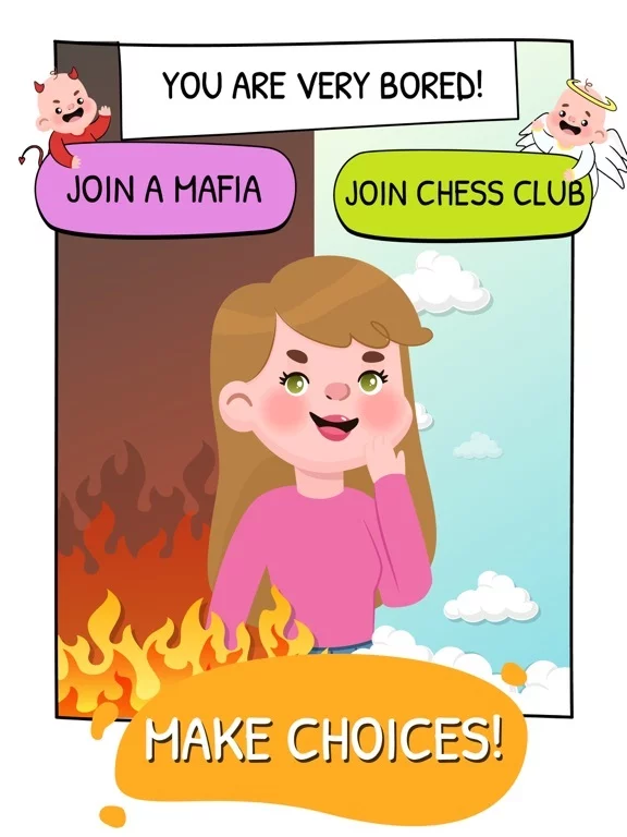Изображение игры: Life Choices: Simulation Game