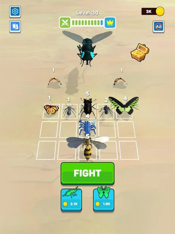 Изображение игры: Merge Ant: Insect Fusion