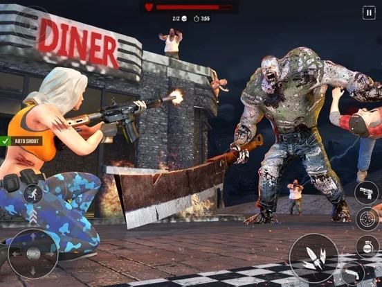 Изображение игры: Zombie Apocalypse: Shooting 3D