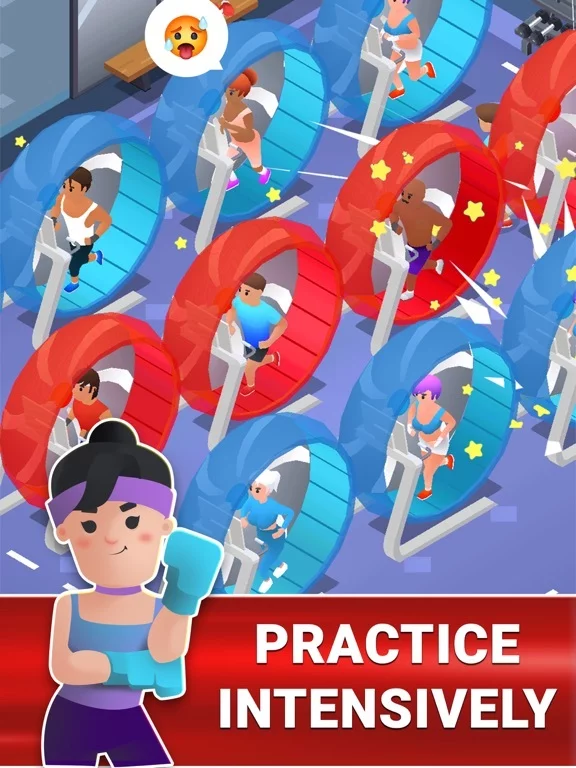 Изображение игры: Boxing Gym Tycoon-Idle Game