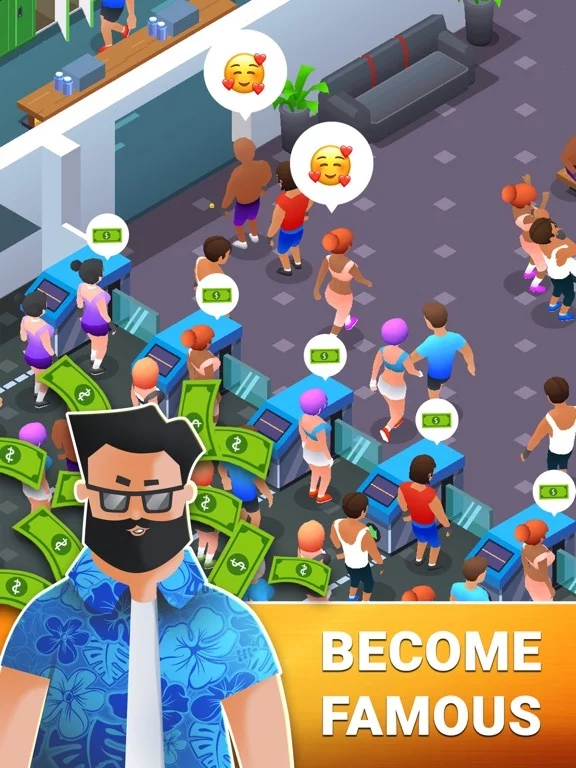Изображение игры: Boxing Gym Tycoon-Idle Game
