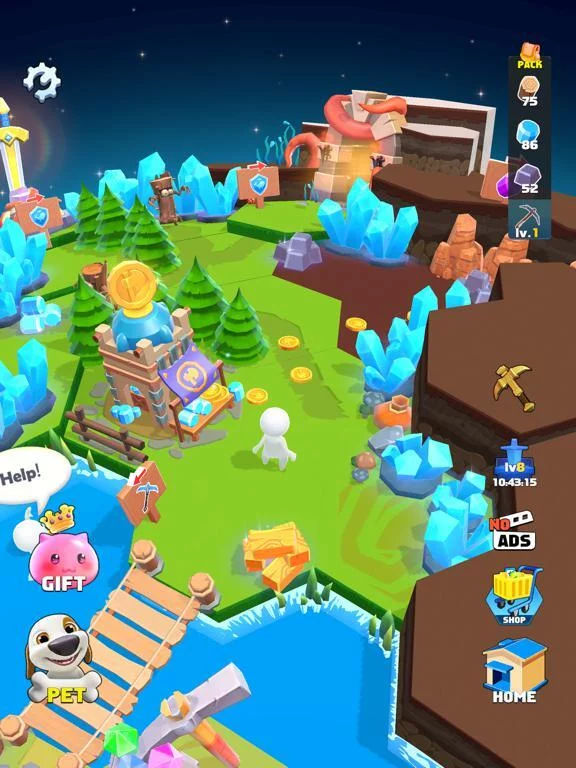 Изображение игры: Skyfall: My Adventure