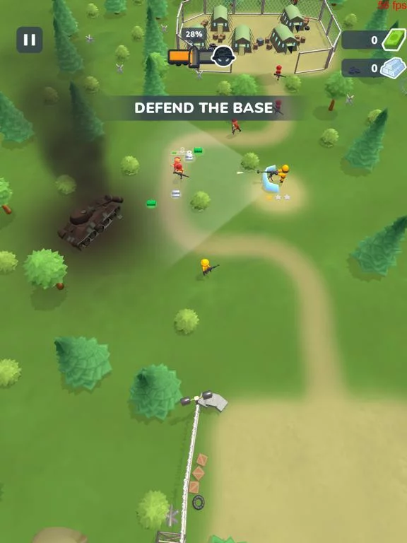 Изображение игры: Army Defence!