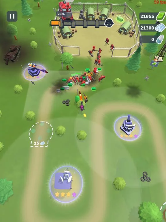 Изображение игры: Army Defence!