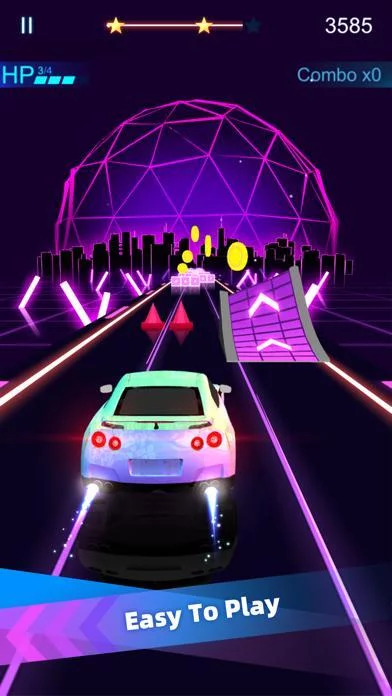 Изображение игры: Music Racing GT: EDM & Cars