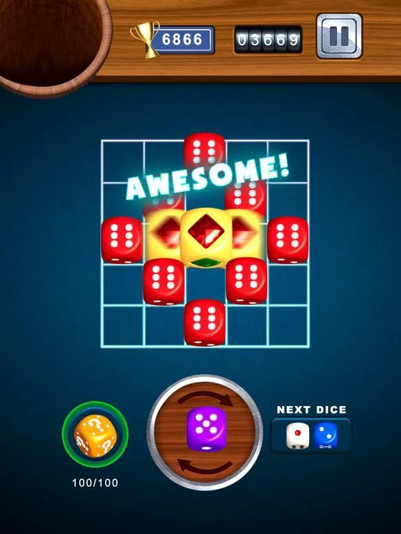 Изображение игры: Dice Merge: Matching Puzzle
