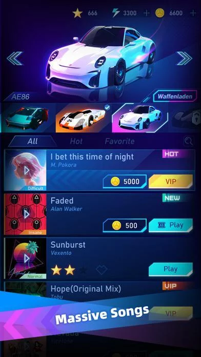 Изображение игры: Music Racing GT: EDM & Cars
