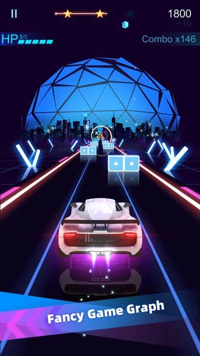 Изображение игры: Music Racing GT: EDM & Cars