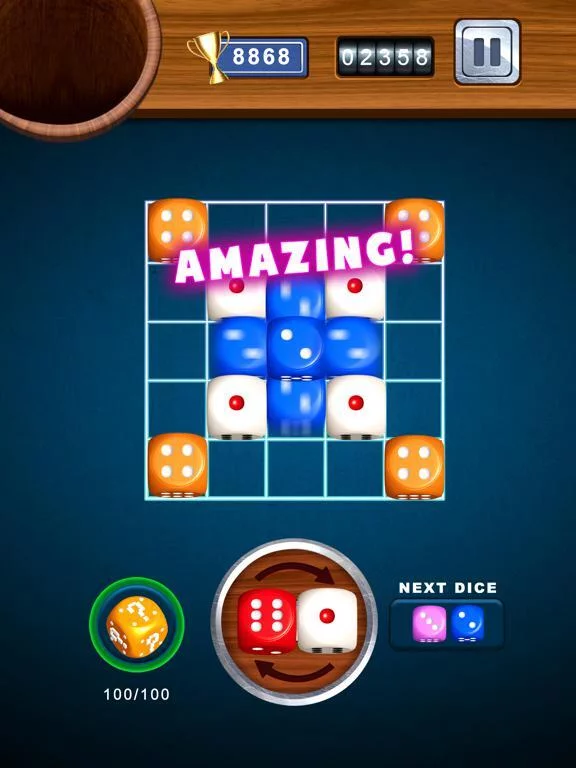 Изображение игры: Dice Merge: Matching Puzzle