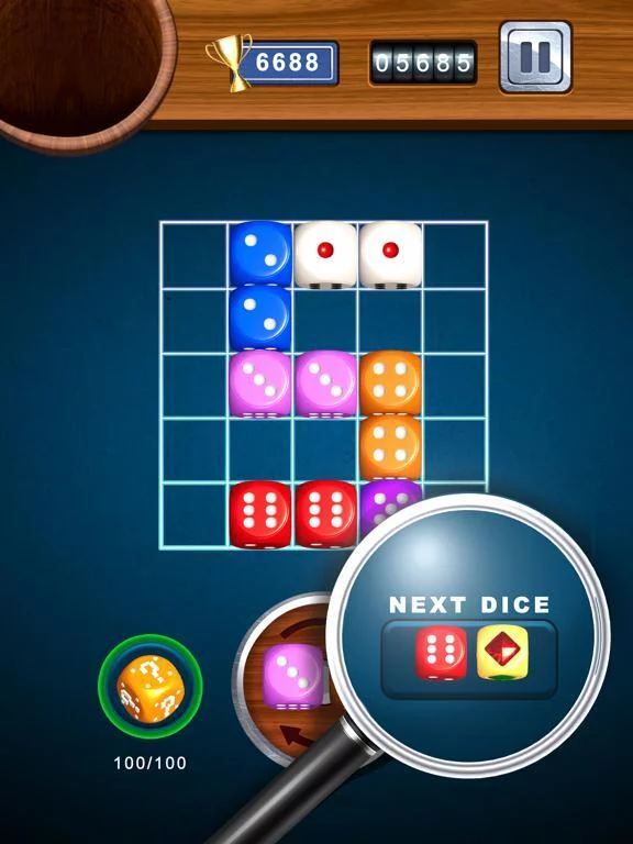 Изображение игры: Dice Merge: Matching Puzzle
