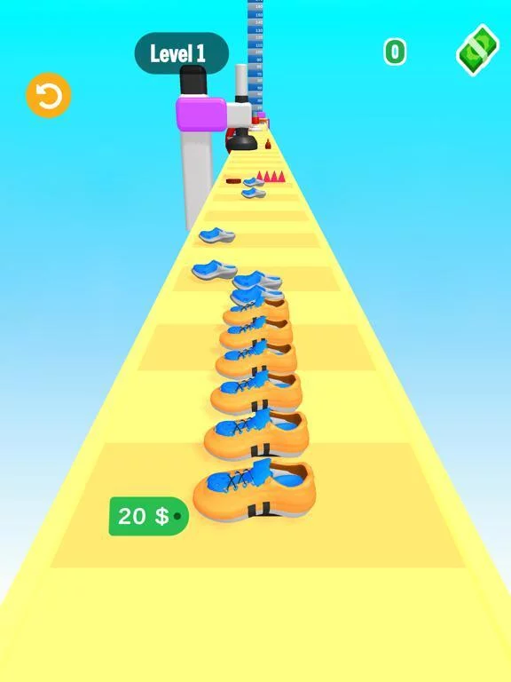Изображение игры: Shoes Stack 3D - Sneakers Run