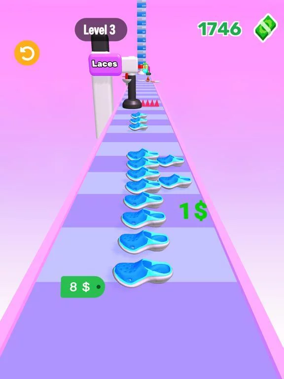 Изображение игры: Shoes Stack 3D - Sneakers Run