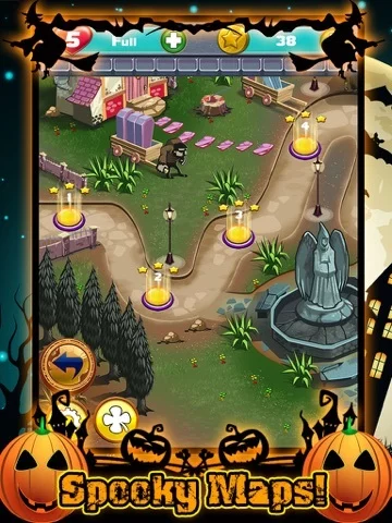 Изображение игры: Halloween Match 3 Spooky Holiday Game FREE