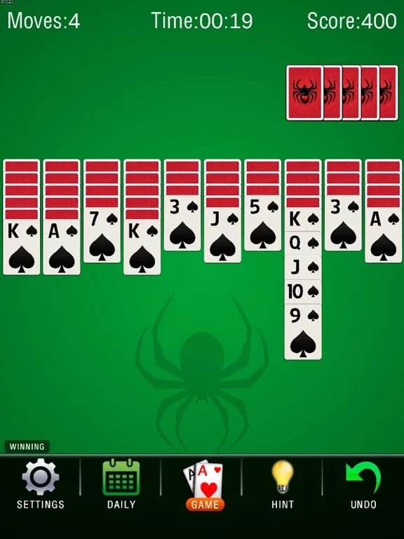Изображение игры: Solitaire Spider 2022