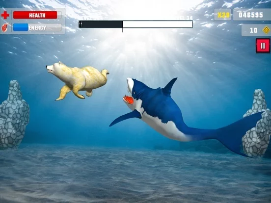 Изображение игры: Shark Attack: Fun Fish Games