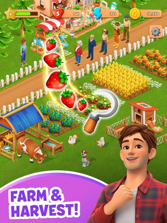 Изображение игры: Fiona’s Farm