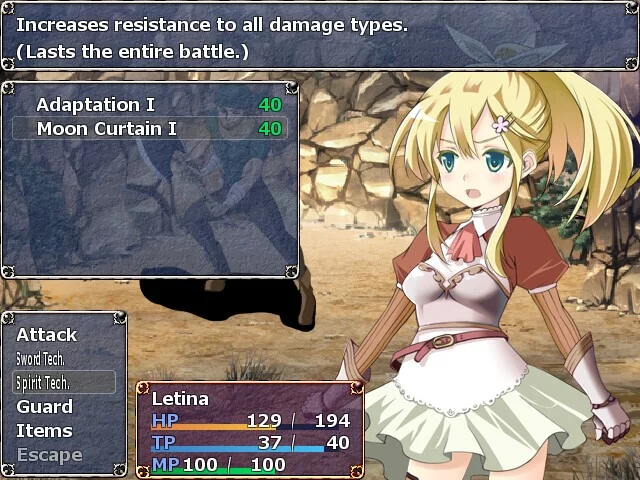 Изображение игры: Letina's Odyssey