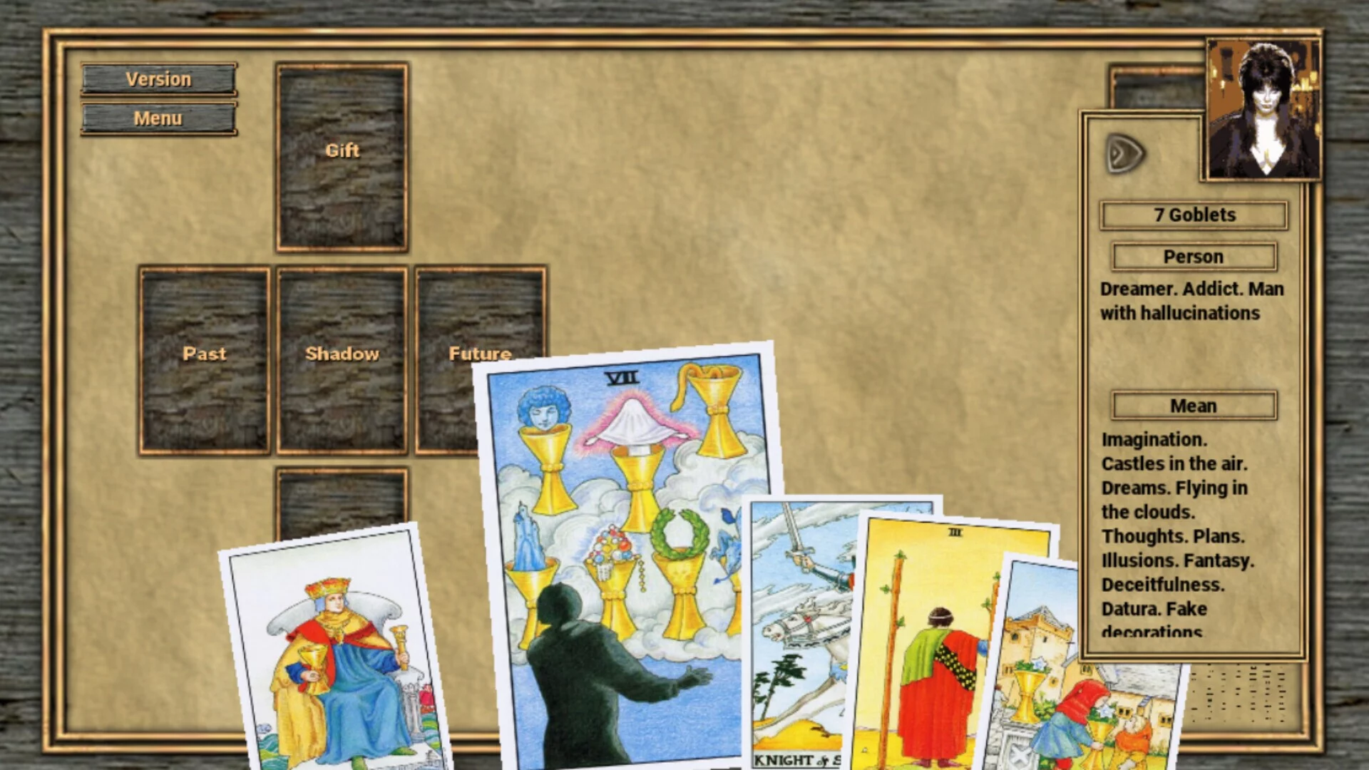 Изображение игры: Tarot for Storytelling