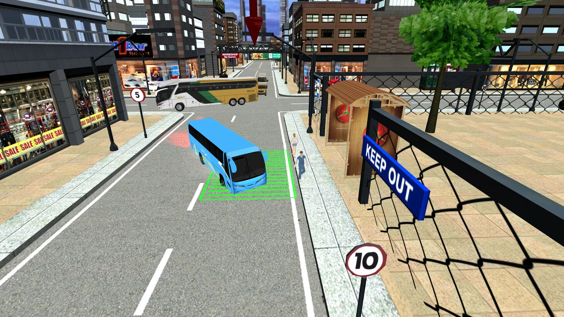 Изображение игры: City Bus Driver Simulator