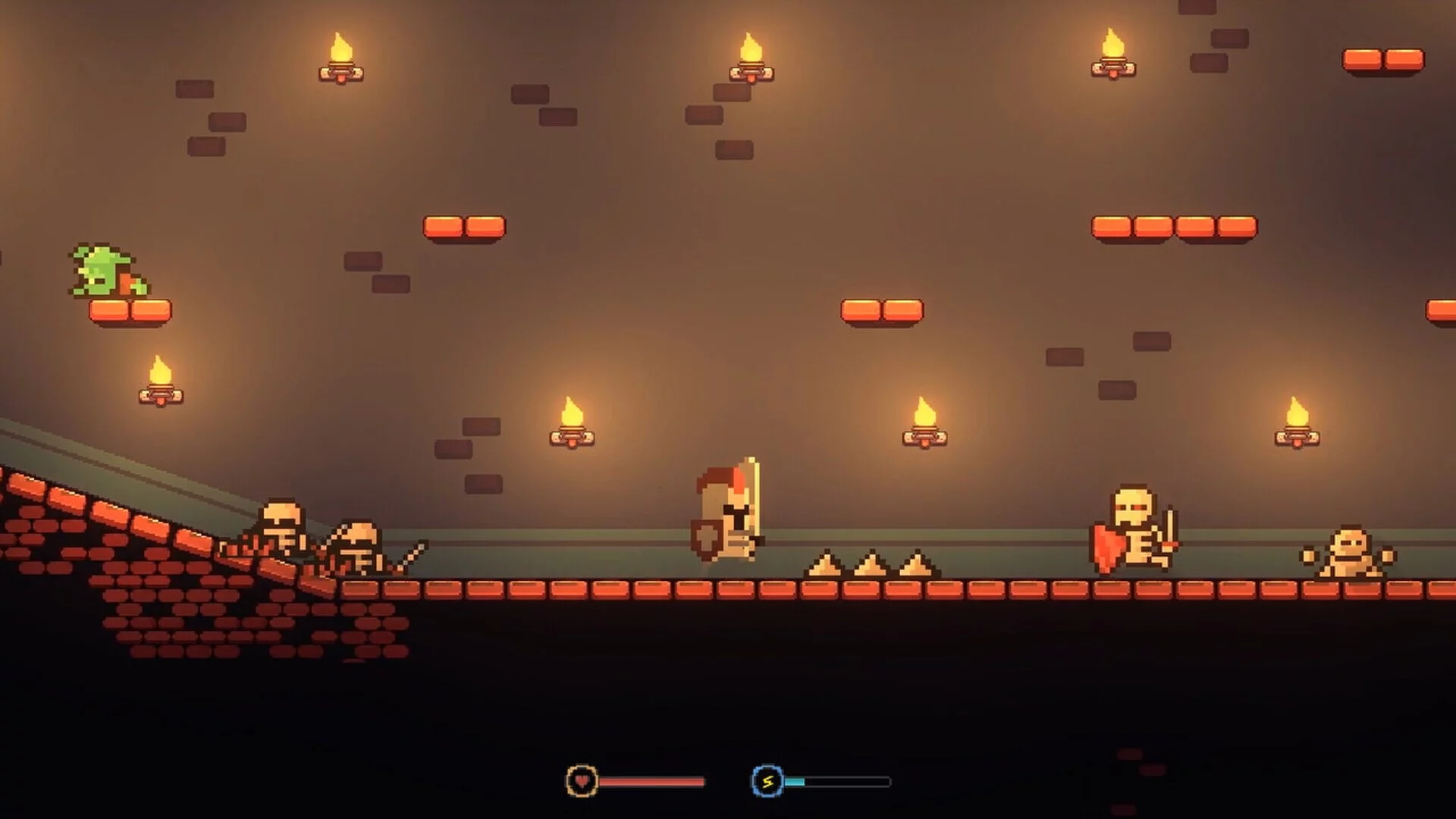 Изображение игры: The Impossible Knight Runner