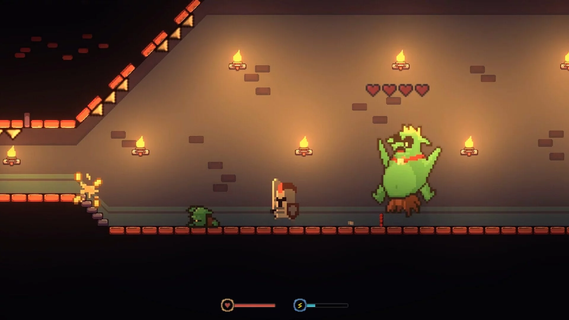 Изображение игры: The Impossible Knight Runner