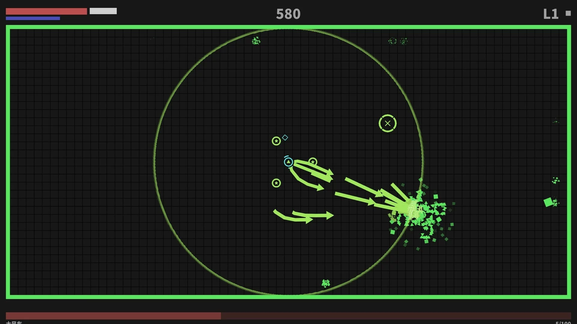 Изображение игры: Geometry Arena 2