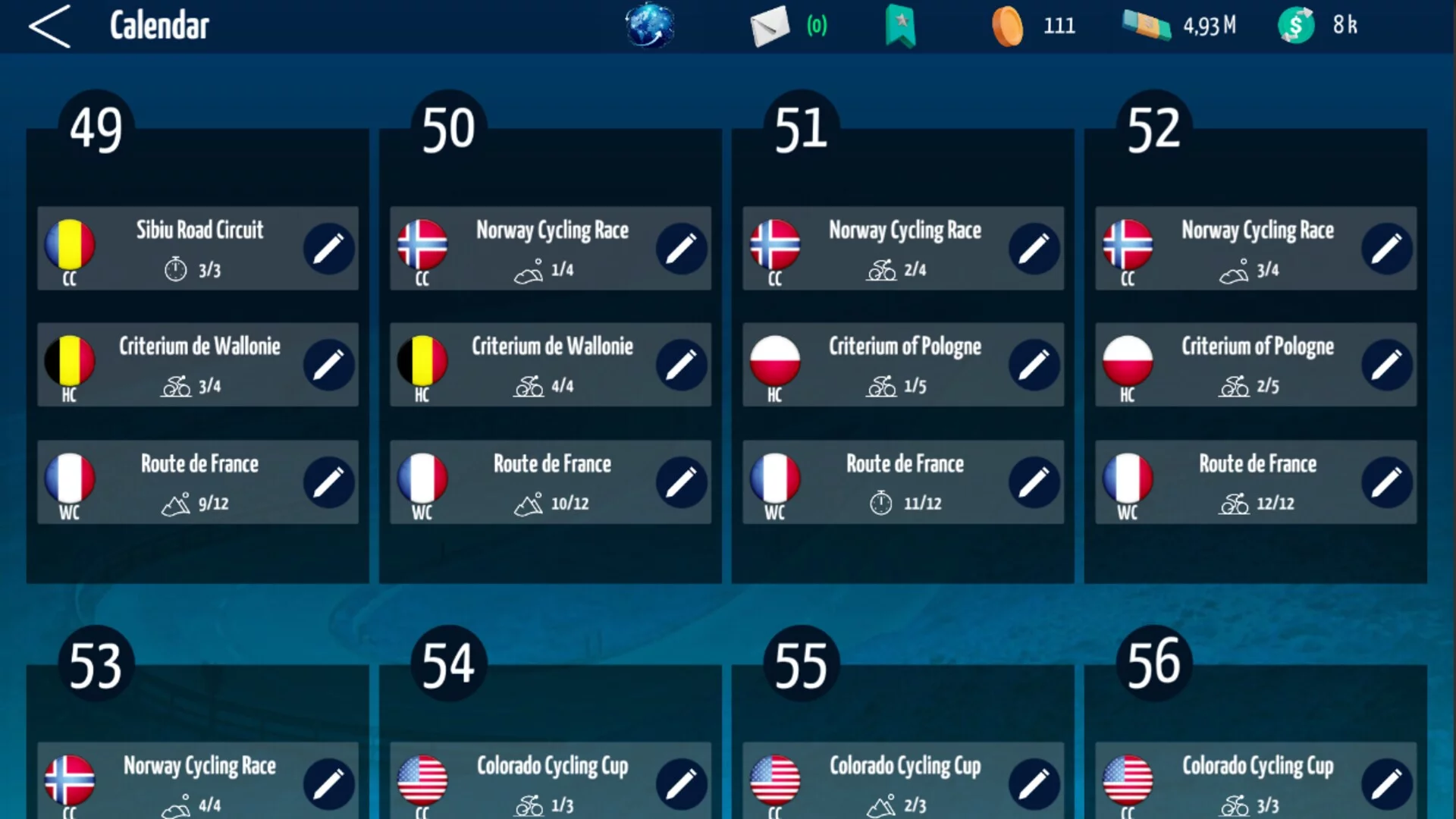 Изображение игры: Live Cycling Manager 2022