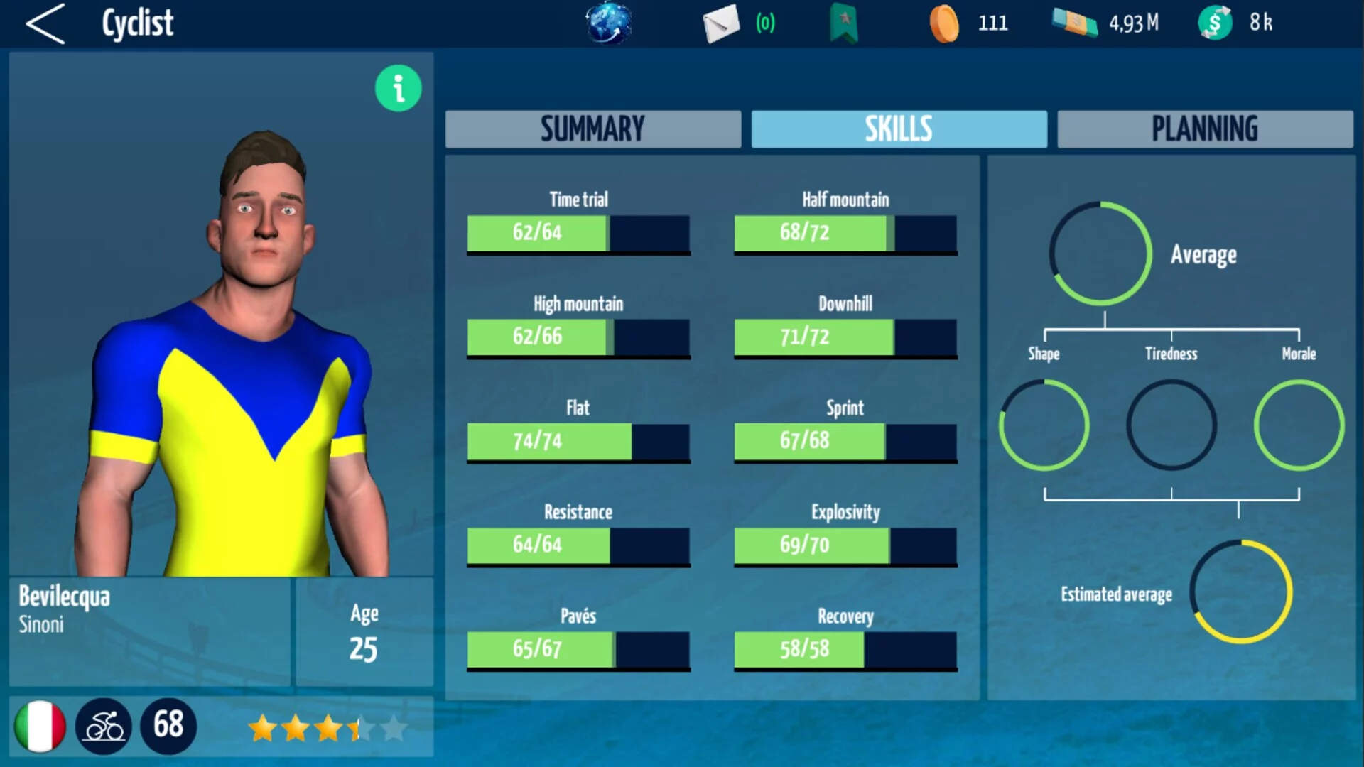 Изображение игры: Live Cycling Manager 2022