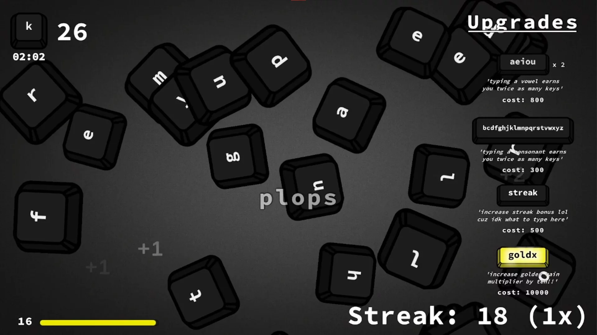 Изображение игры: Cookie Clicker but You Type