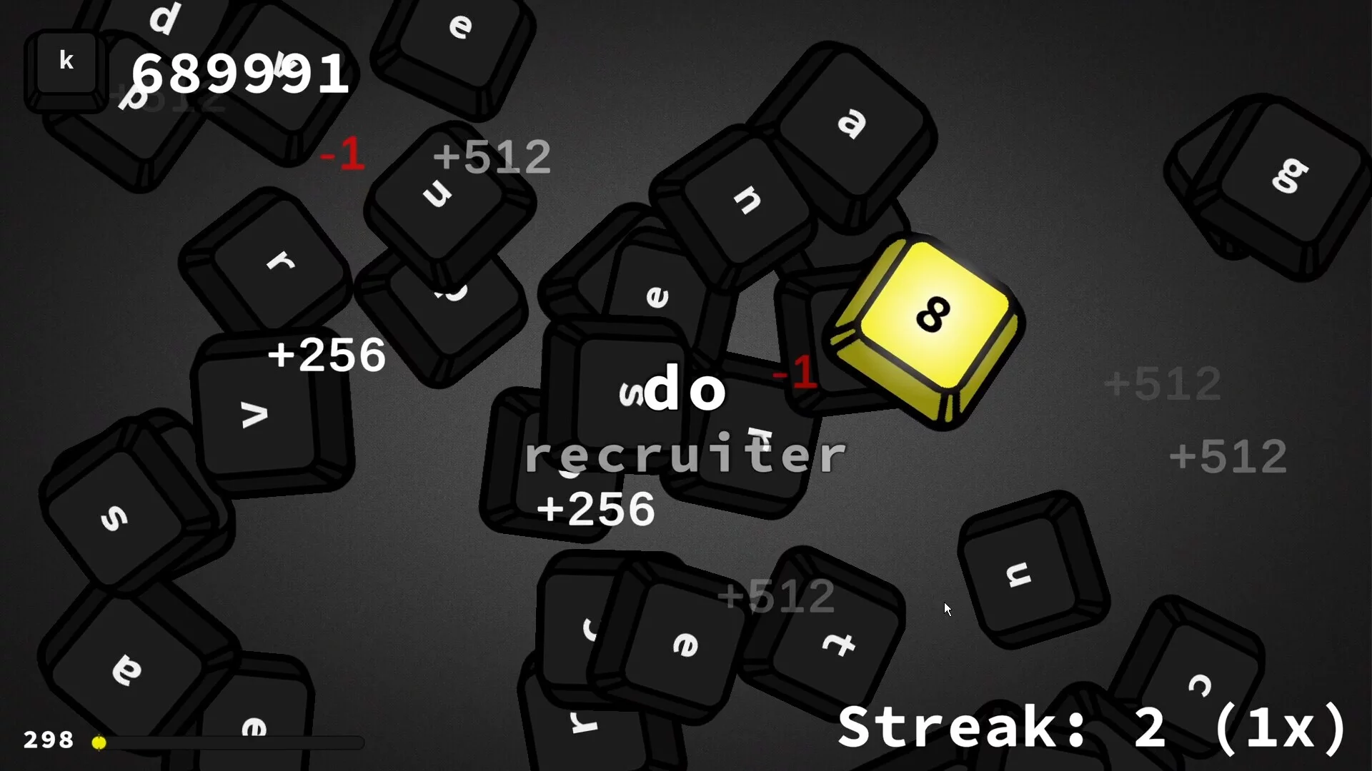 Изображение игры: Cookie Clicker but You Type