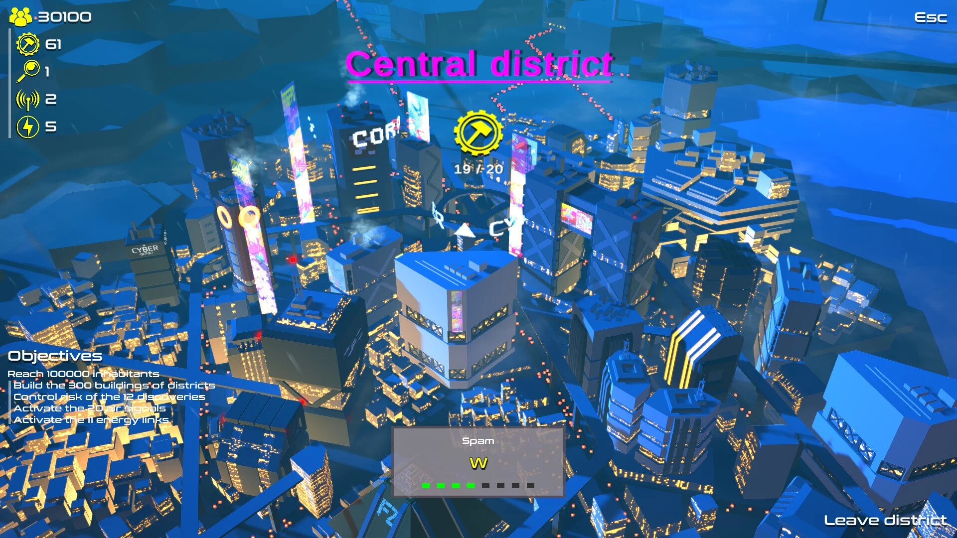Изображение игры: ACHIEVEMENTS CITY