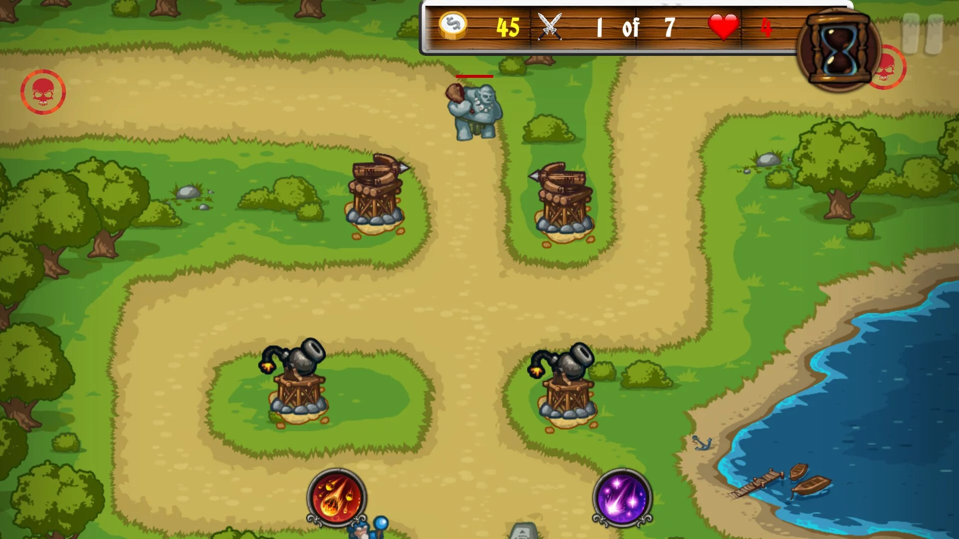 Изображение игры: Forest Tower Defense