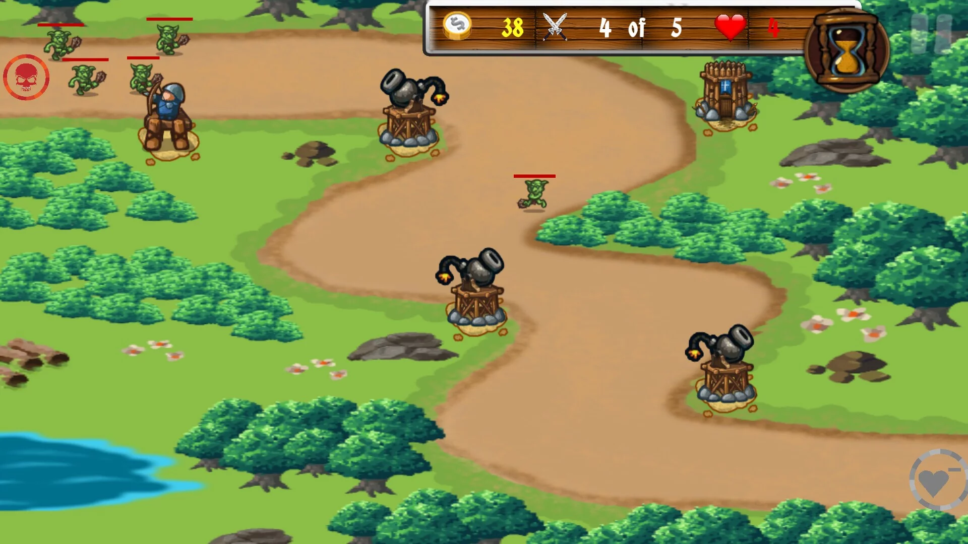 Изображение игры: Forest Tower Defense
