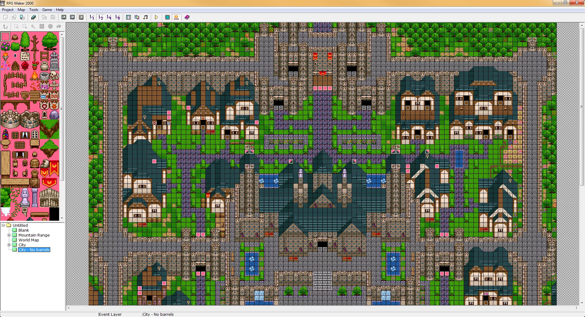 Изображение игры: RPG Maker 2000