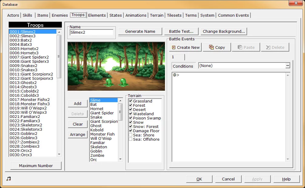 Изображение игры: RPG Maker 2000