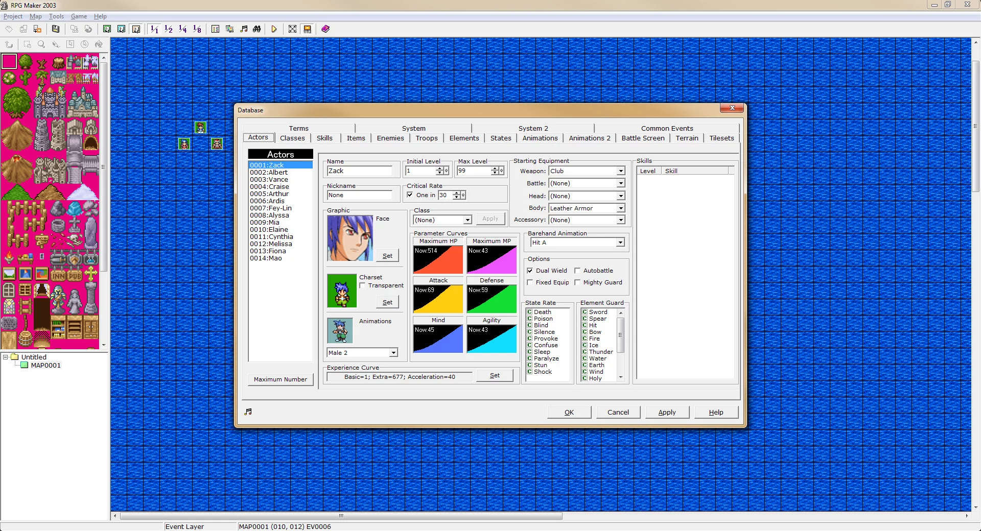 Изображение игры: RPG Maker 2003
