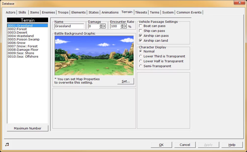 Изображение игры: RPG Maker 2000